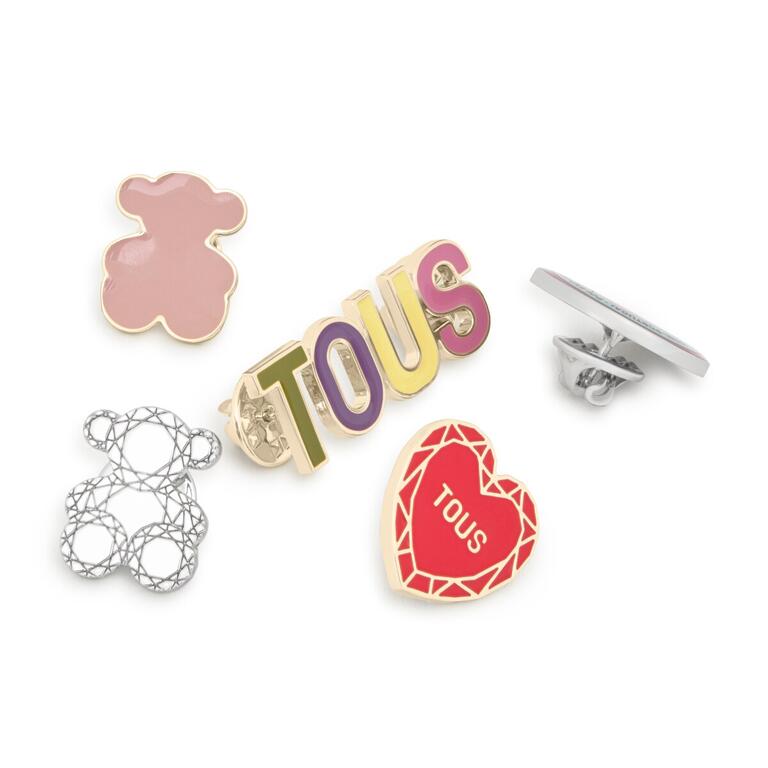 Pack de Pins BEAR WORLDWIDE - Tous 4