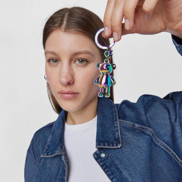 Porta Chaves Urso Teddy Bear Iridiscente - TOUS  4