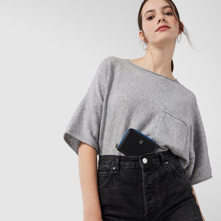 Carteira Pequena New Dubai Safiano Preto - Tous  5