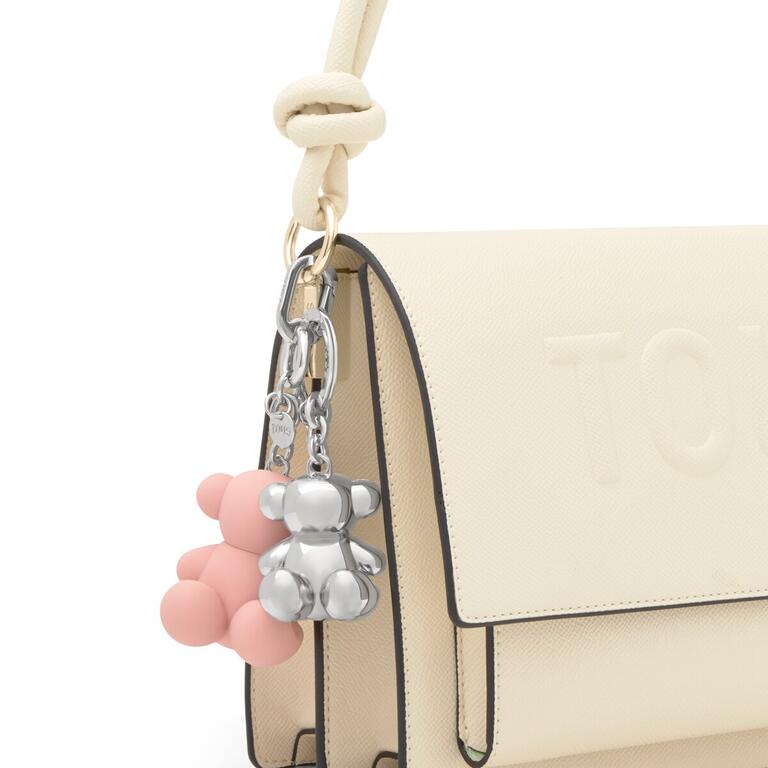 Pendente e Guarda Perfume Urso Rosa - Tous 6