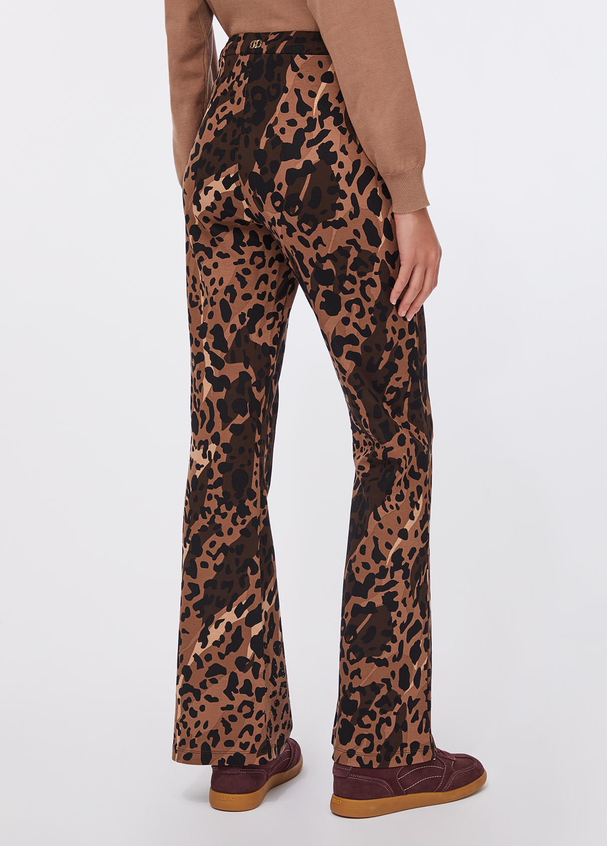 Calças Wide Leg em Animal Print - LIU JO 2