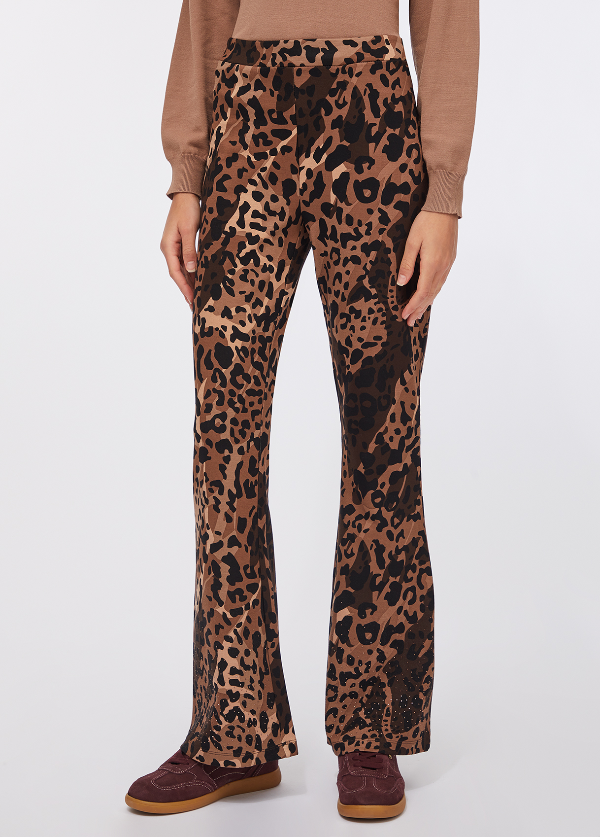 Calças Wide Leg em Animal Print - LIU JO 1