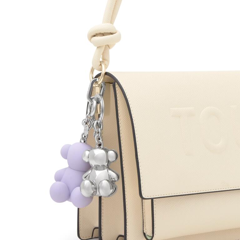 Pendente e Guarda Perfume Urso Lilás - Tous 5