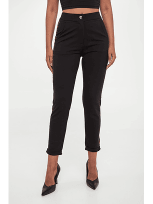 Calças Preto em Animal Print - LIU JO 