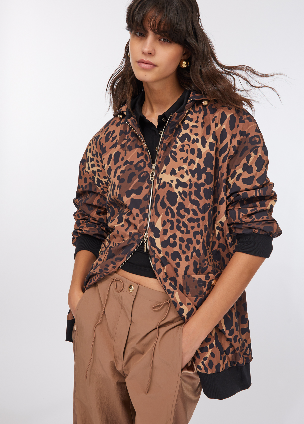 Casaco Oversized em Animal Print - LIU JO  2