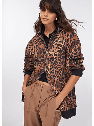 Casaco Oversized em Animal Print - LIU JO 