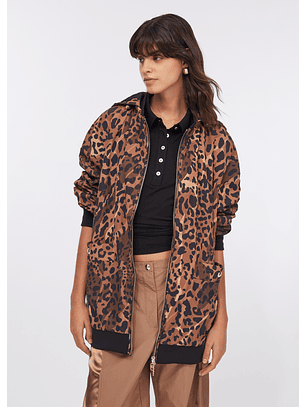 Casaco Oversized em Animal Print - LIU JO 