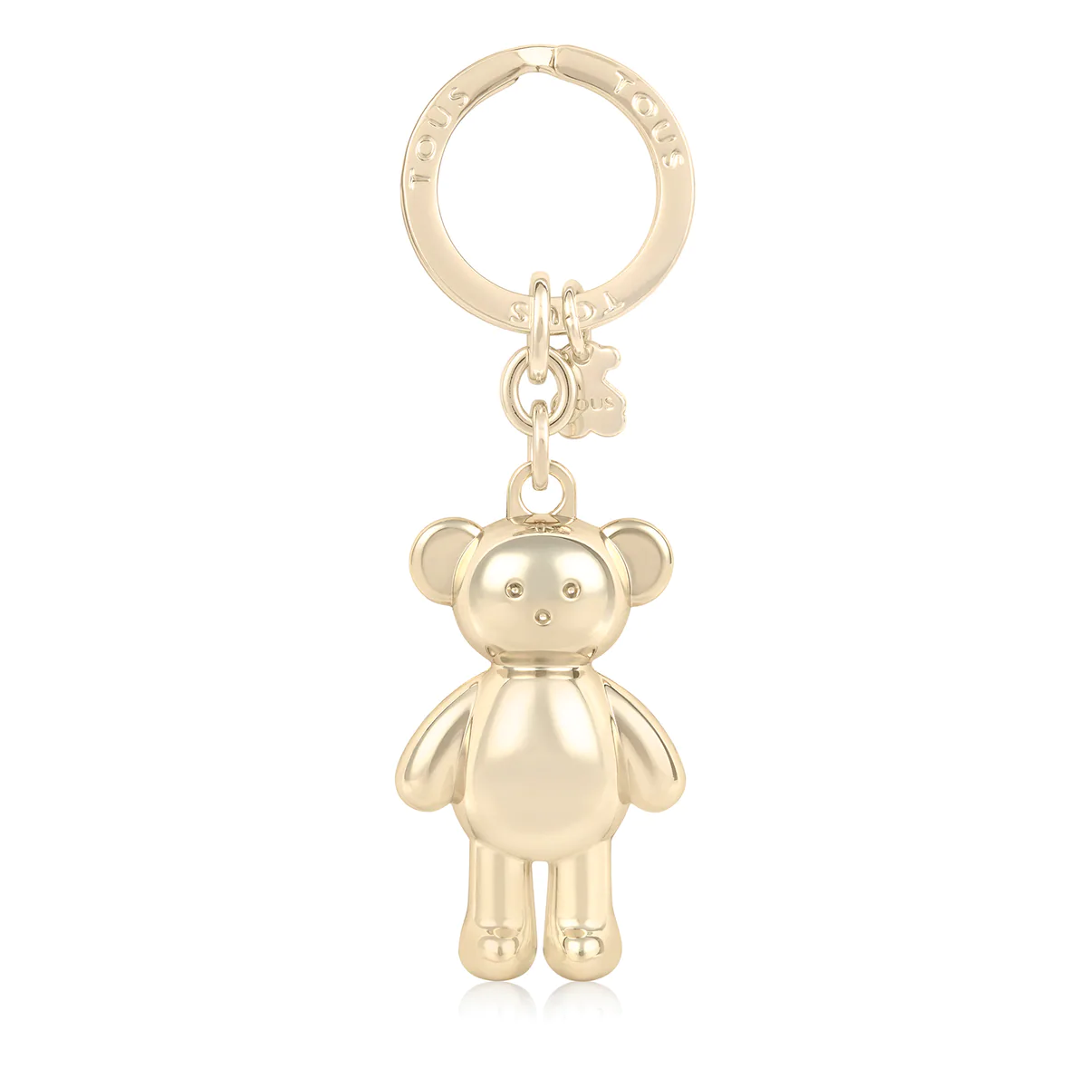 Porta Chaves Urso Teddy Bear Dourado - TOUS   1