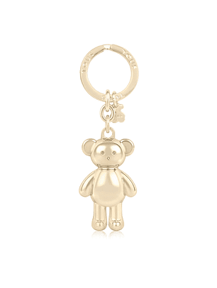 Porta Chaves Urso Teddy Bear Dourado - TOUS  
