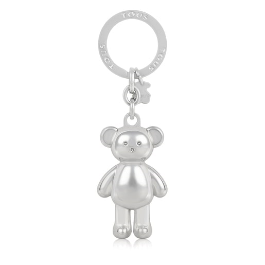 Porta Chaves Urso Teddy Bear Prateado - TOUS 1