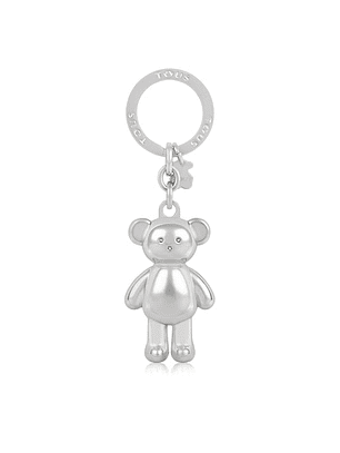 Porta Chaves Urso Teddy Bear Prateado - TOUS