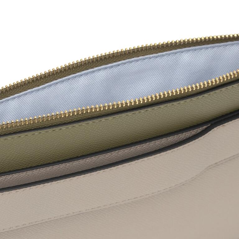 Clutch Audree Bege Verde - Tous 4