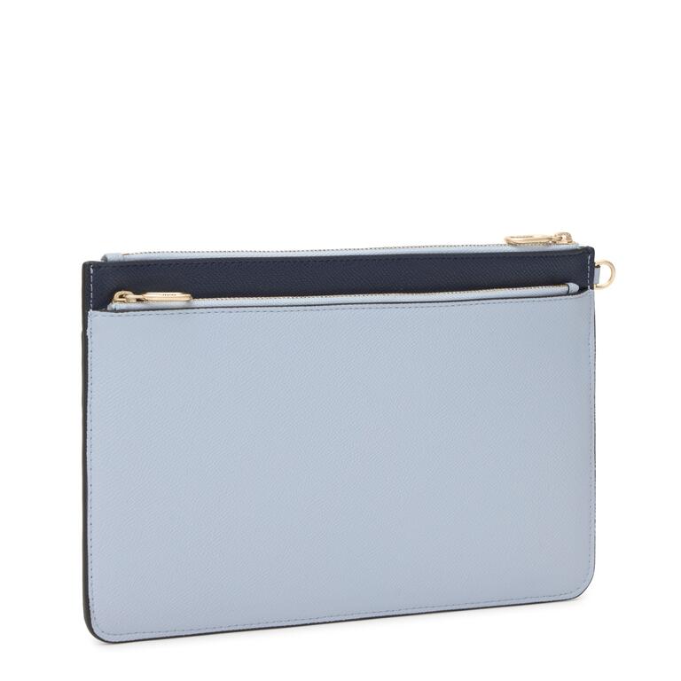 Clutch Audree Bege Azul - Tous  2