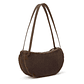 Mala de Ombro Halfmoon Pelo Castanho - Tous - vignette 2