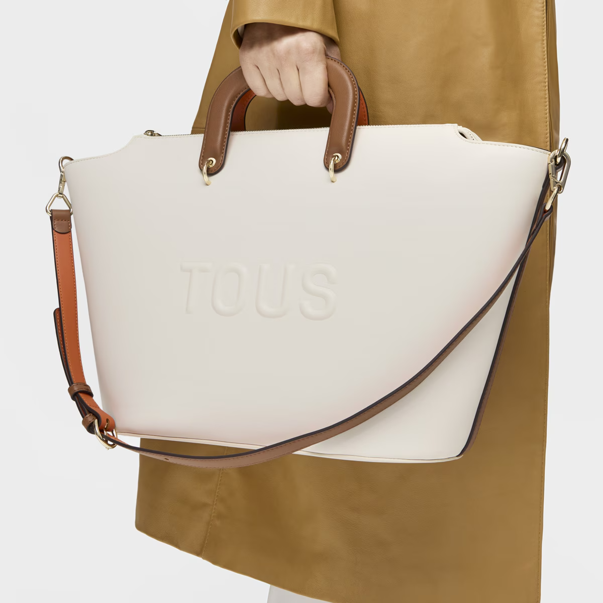 Mala de Mão Grande Helen Bege - Tous  6