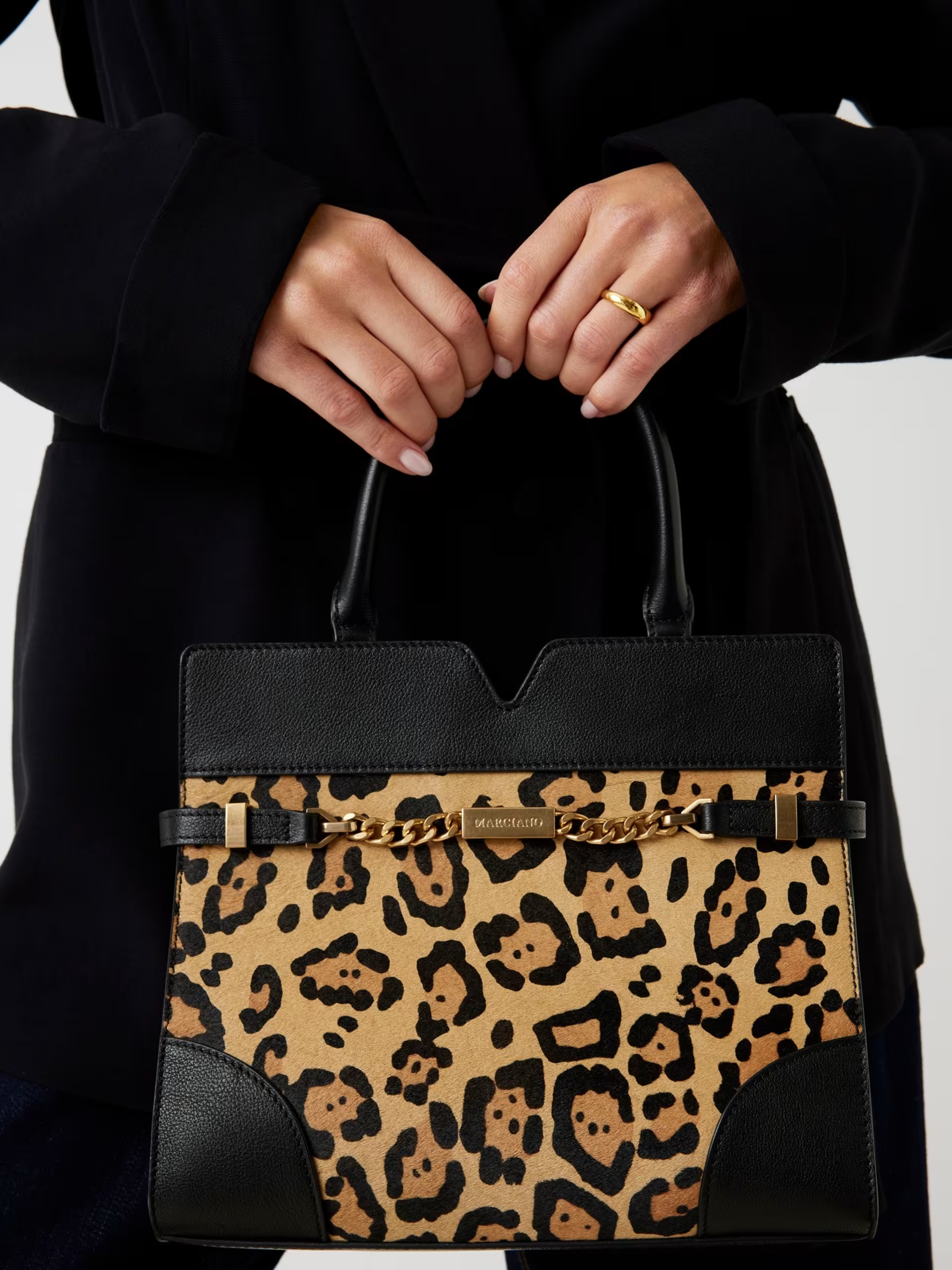 Mala de Mão ANNAH Animal Print - Guess Marciano 5