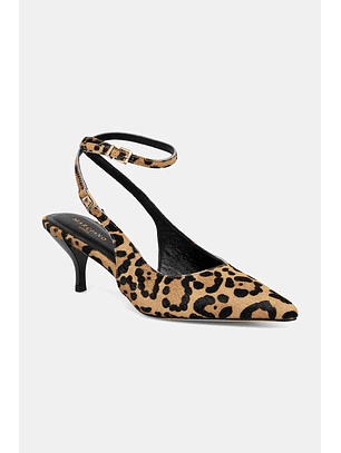 Sapato Aberto Atrás KITTEN  Animal Print - Guess Marciano