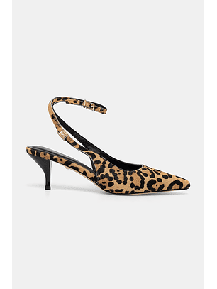 Sapato Aberto Atrás KITTEN  Animal Print - Guess Marciano