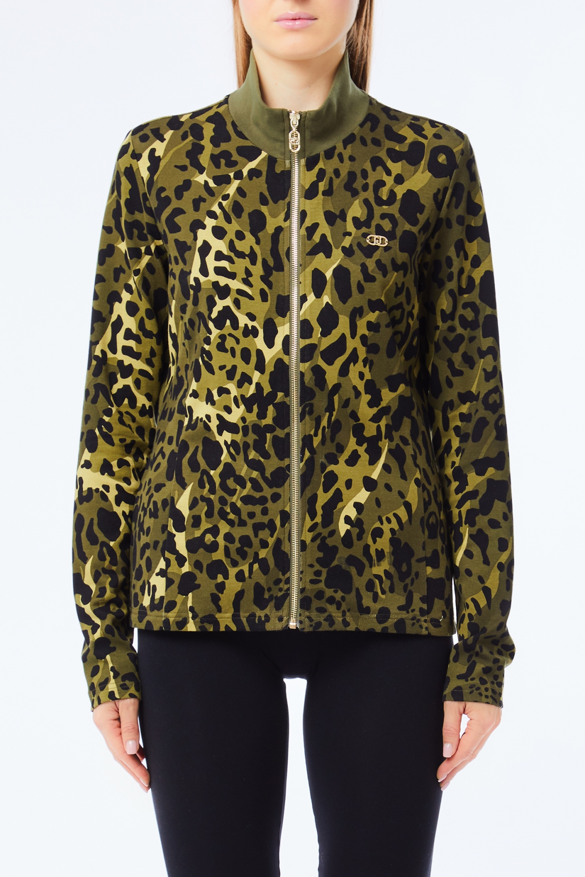 Casaco Verde em Animal Print - LIU JO  1