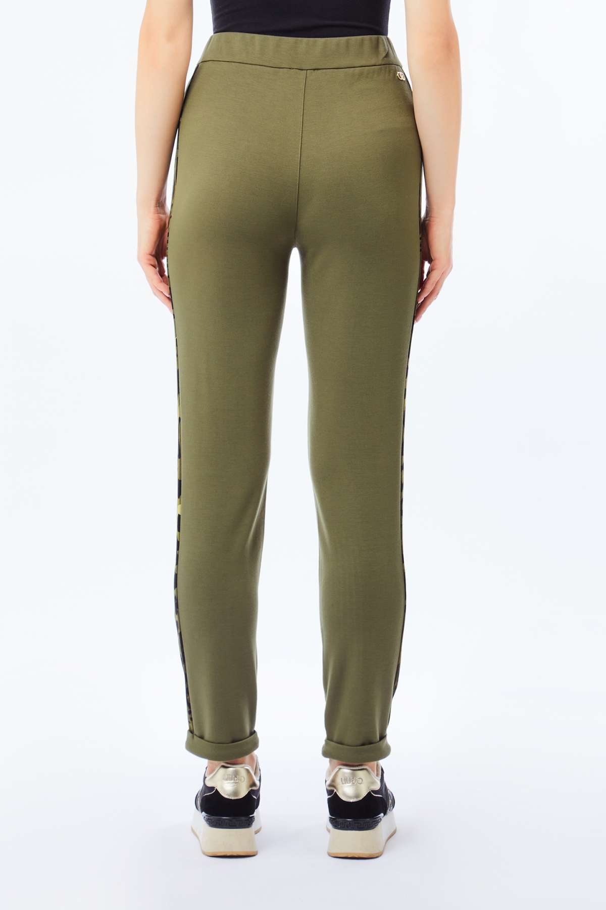 Calças Verde em Animal Print - LIU JO  3