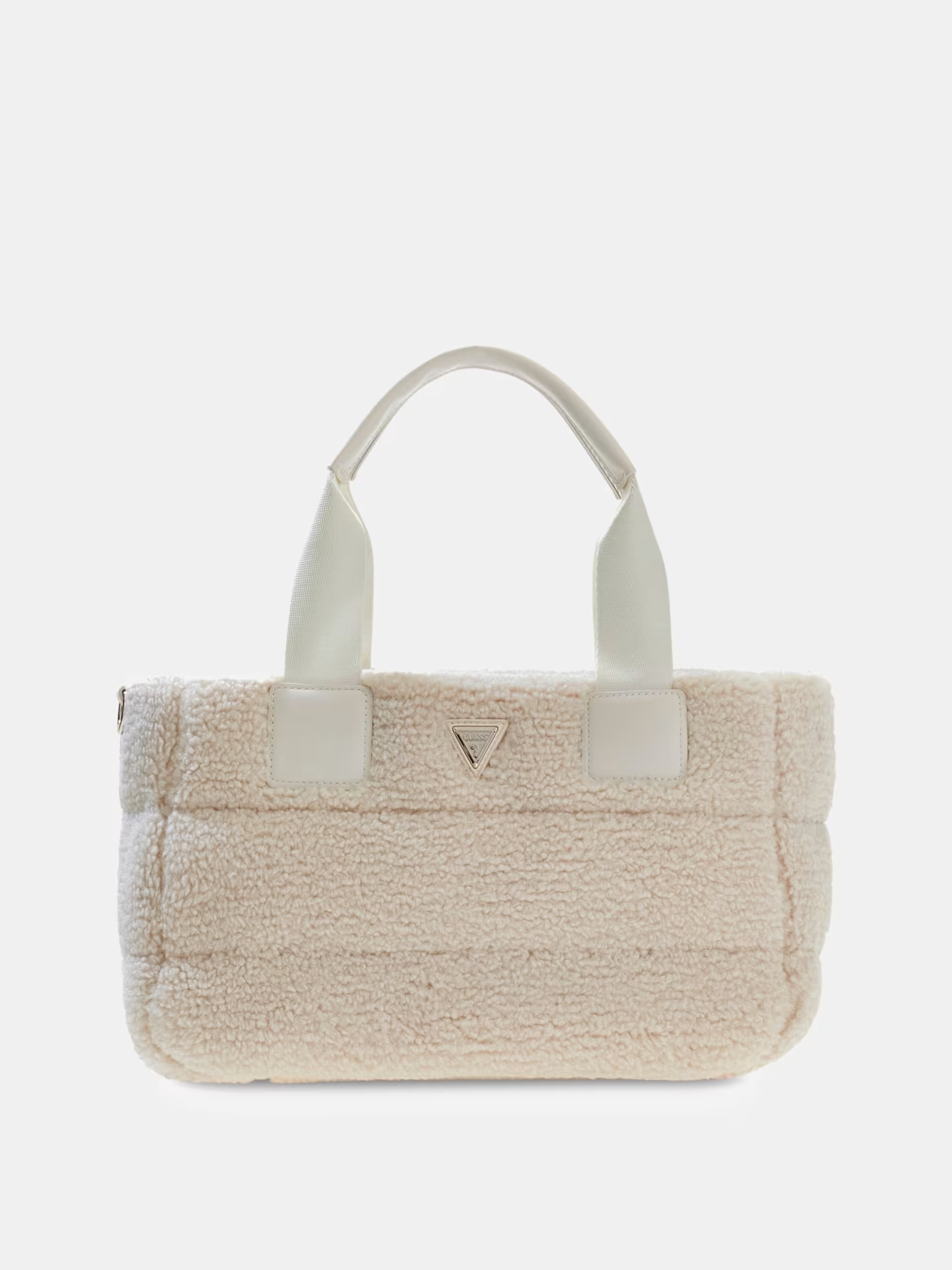 Mala de Mão em Pelo de Caraculo Creme - Guess 1