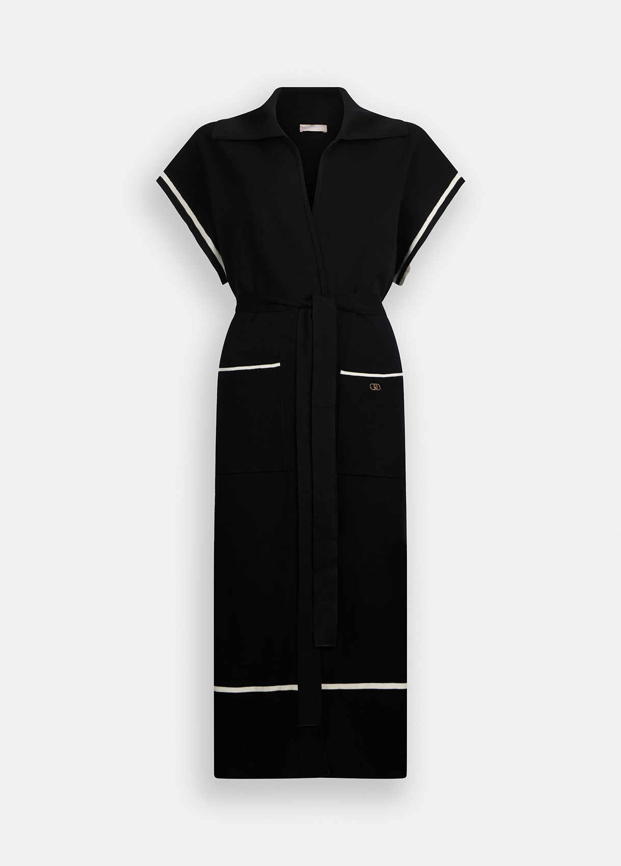 Casaco de Malha Comprido Preto - LIU JO  4