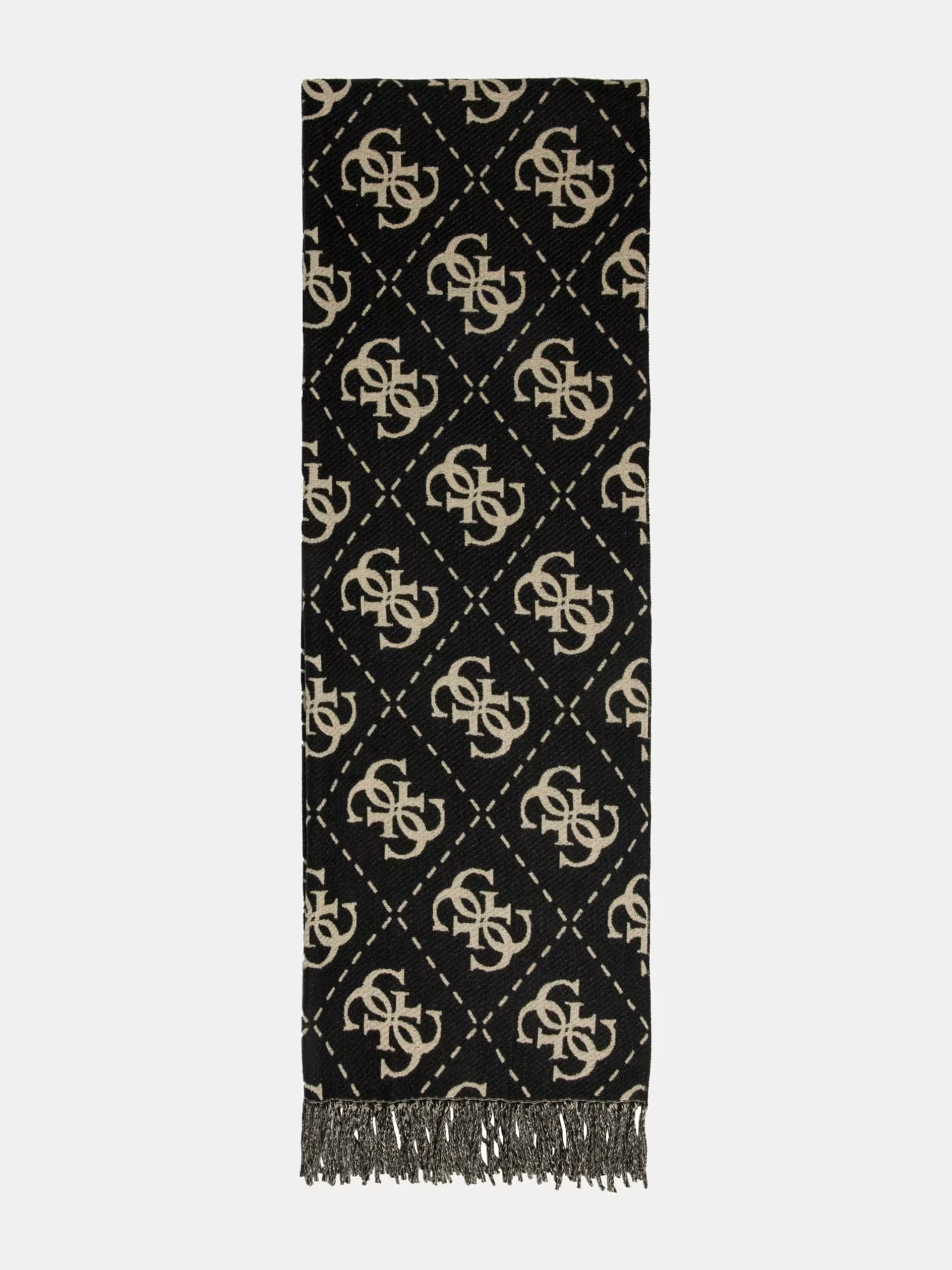 Cachecol Nolana 4G Logo Preto - Guess   1