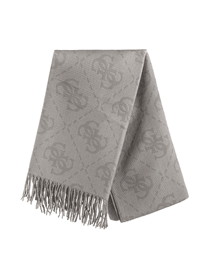 Cachecol Nolana 4G Logo Cinza - Guess