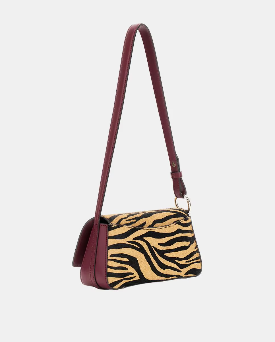 Mala de Ombro Animal Print Zebra - Guess 2