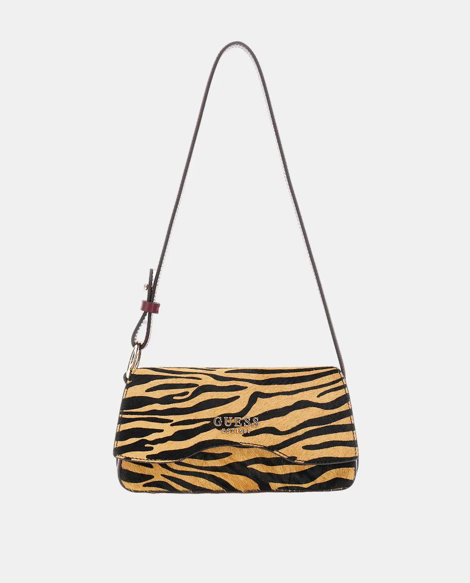 Mala de Ombro Animal Print Zebra - Guess 1