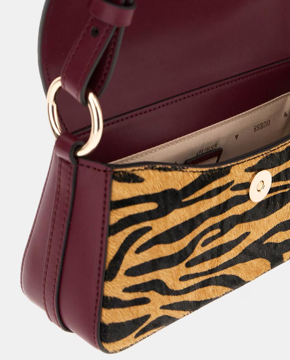 Mala de Ombro Animal Print Zebra - Guess 3