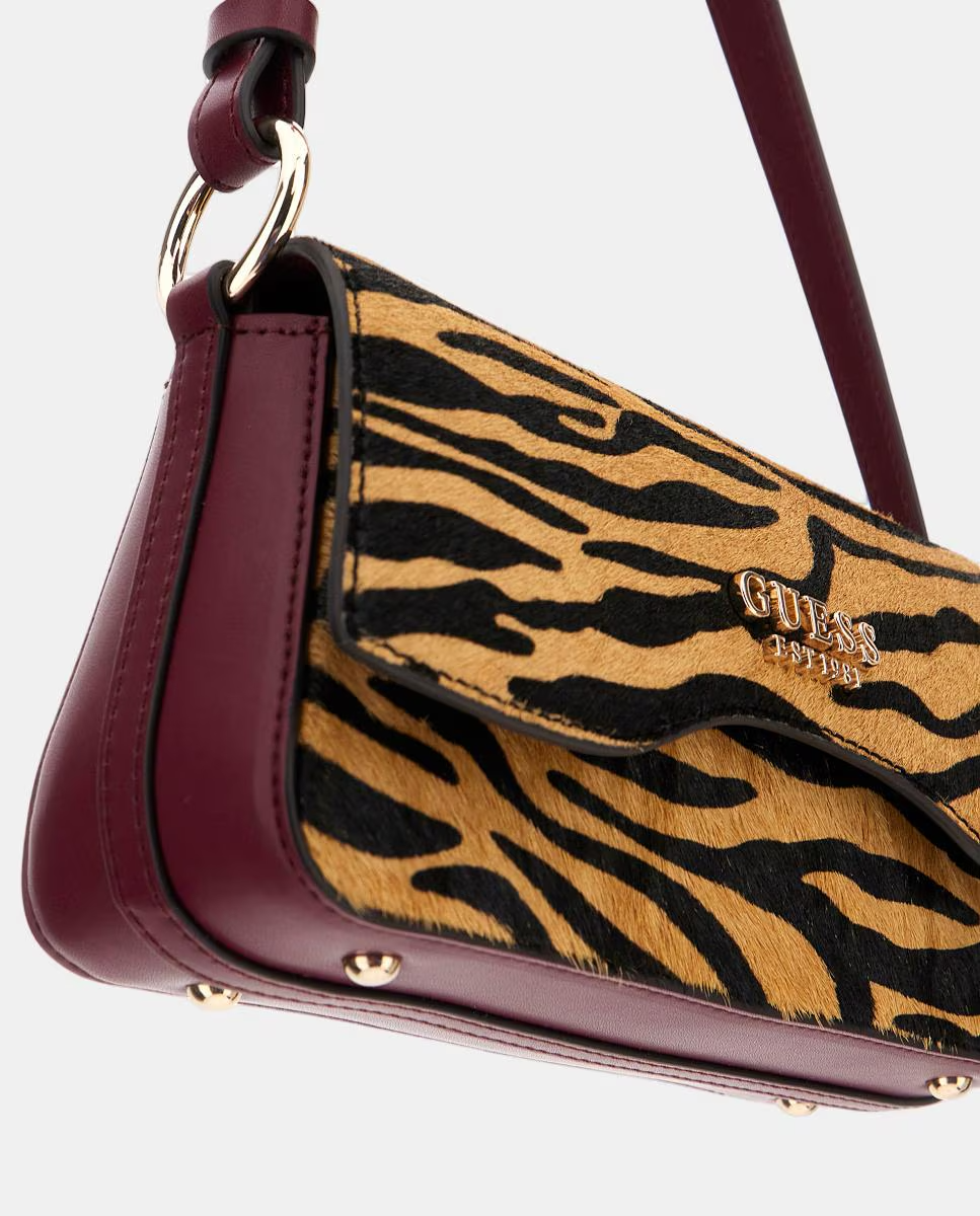Mala de Ombro Animal Print Zebra - Guess 4