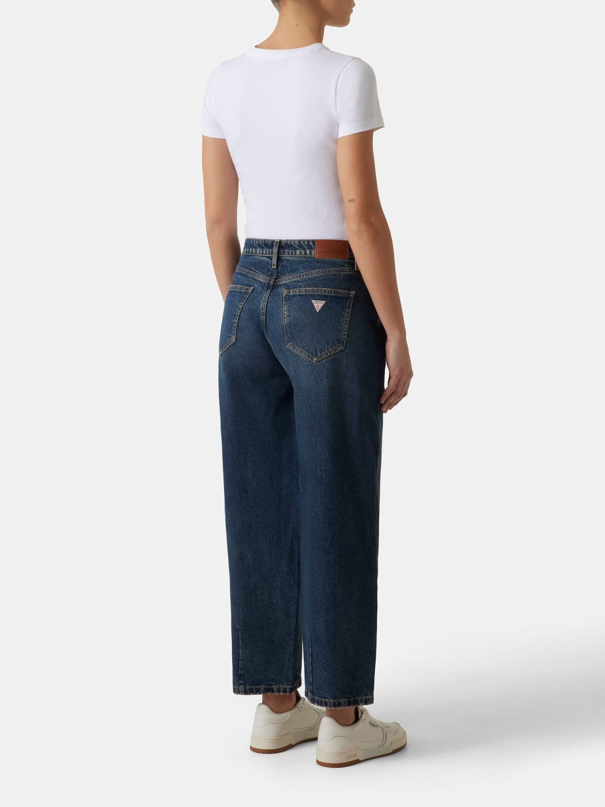 Calças de Ganga BARREL Escura - Guess Jeans 3