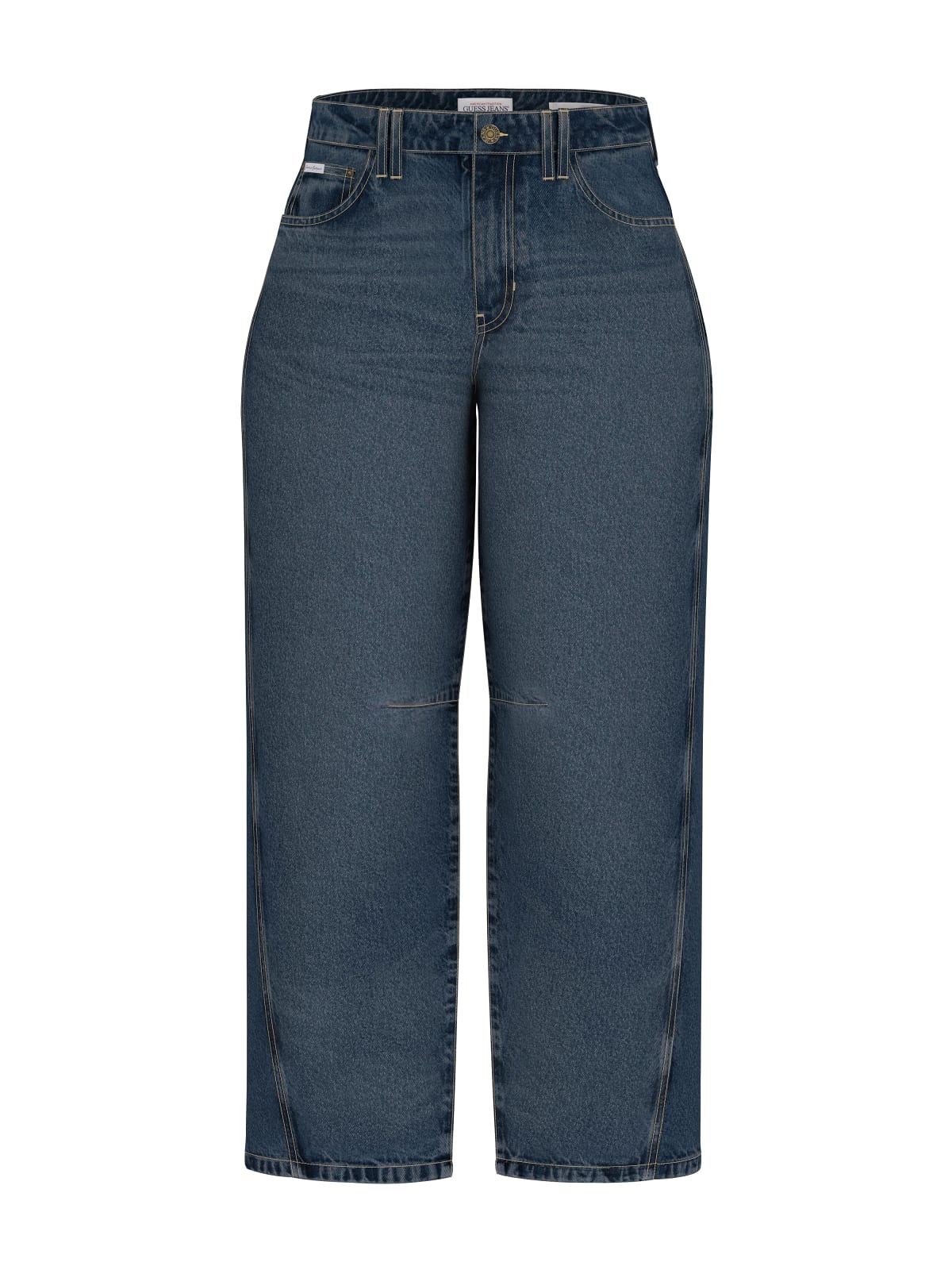 Calças de Ganga BARREL Escura - Guess Jeans 6