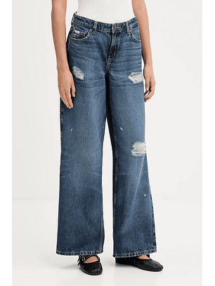 Calças de Ganga G11 Wide Leg Ganga - Guess Jeans