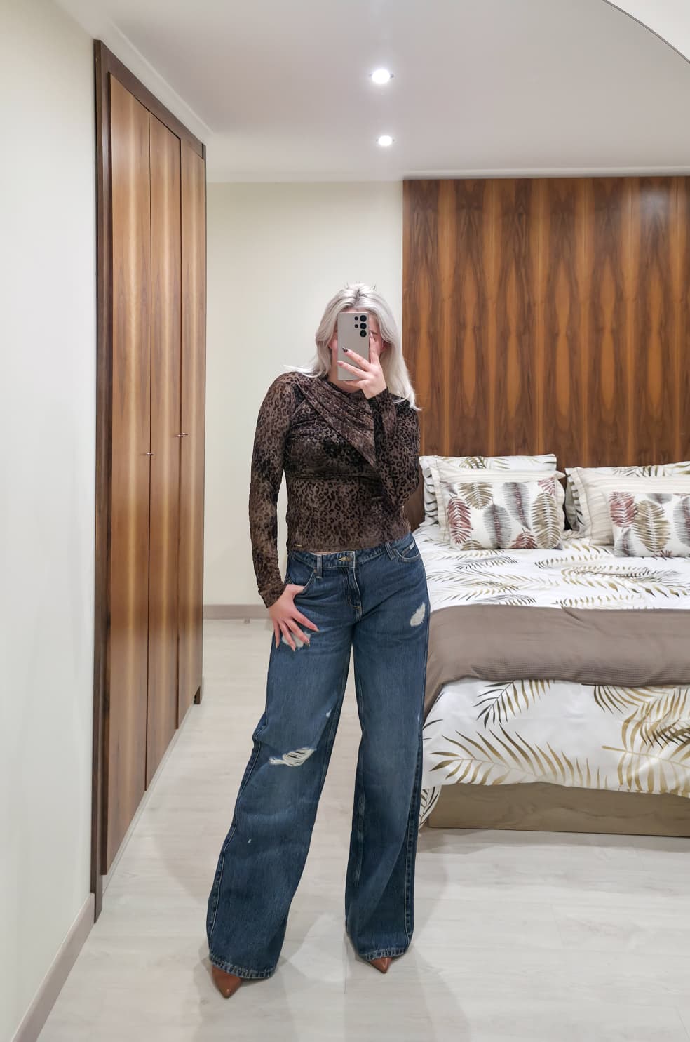 Calças de Ganga G11 Wide Leg Ganga - Guess Jeans 2