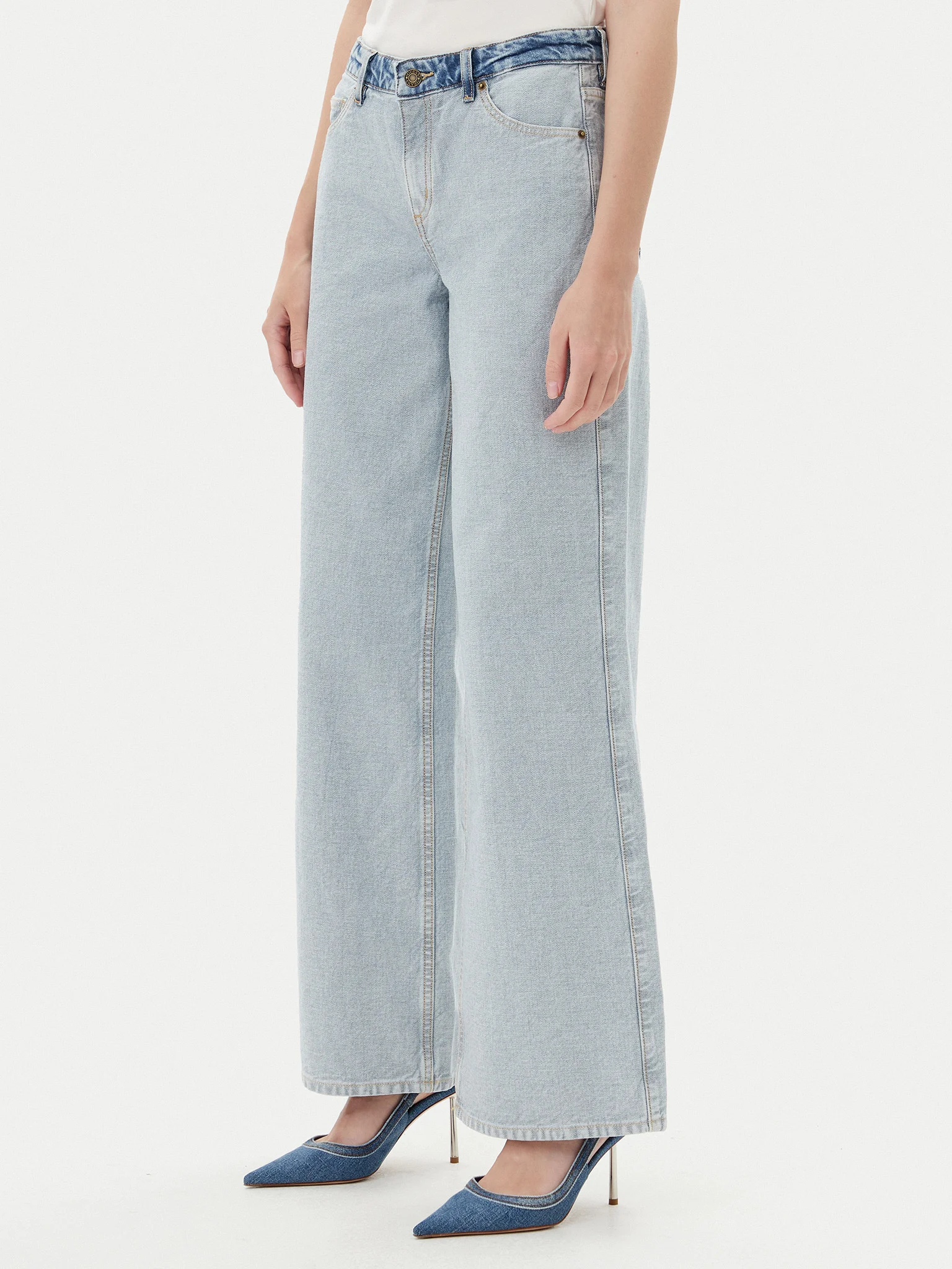 Calças de Ganga WIDE LEG 2 Cores - Guess 1