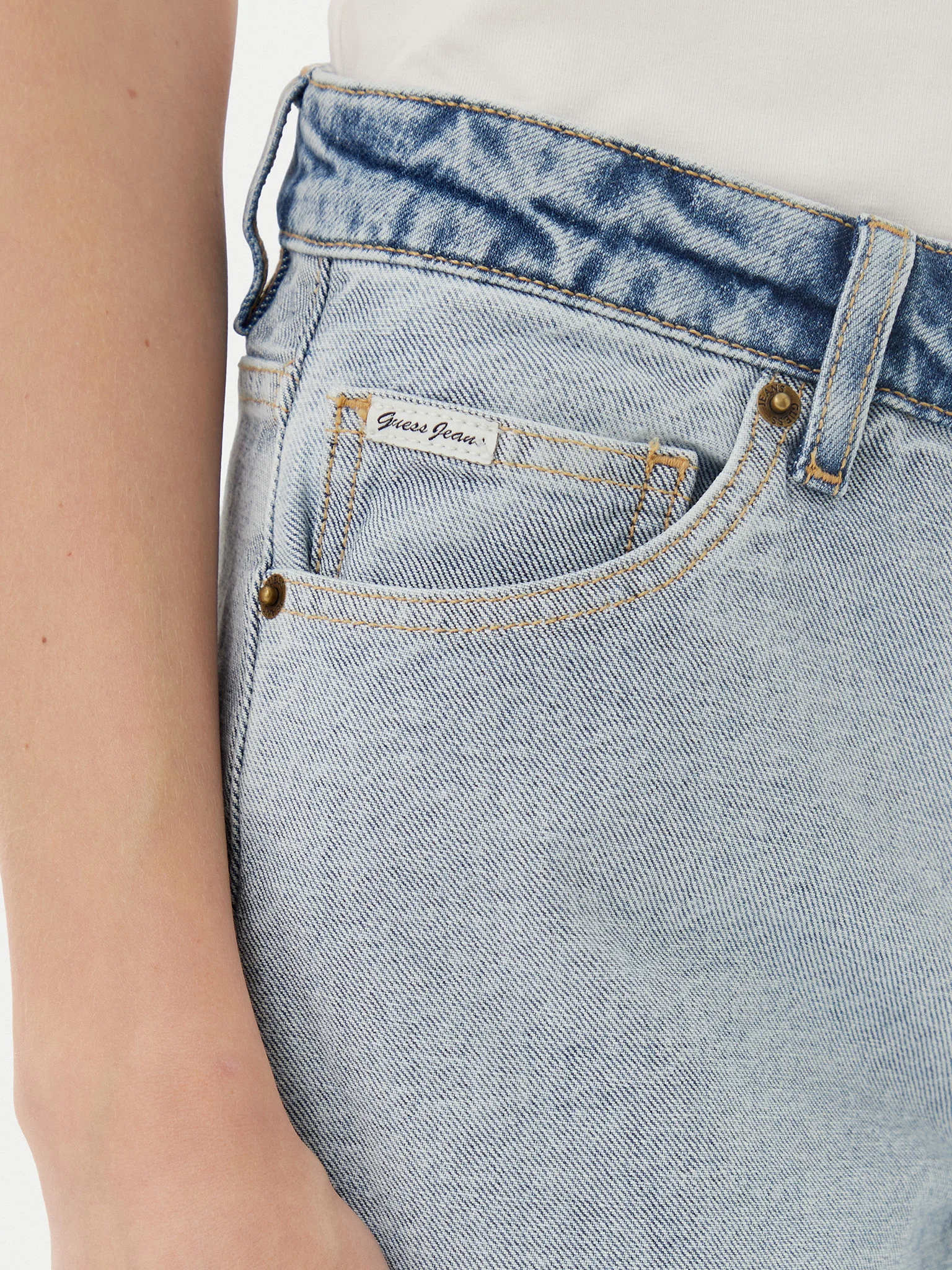 Calças de Ganga WIDE LEG 2 Cores - Guess 5