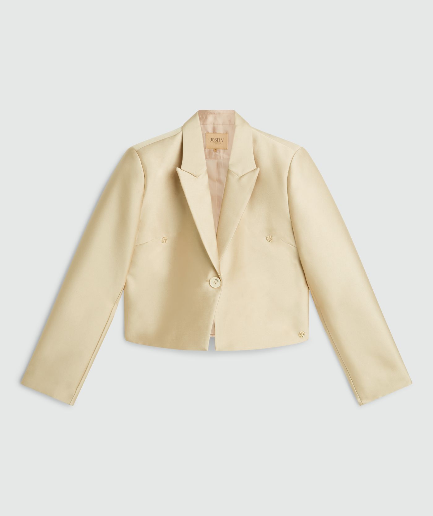 Casaco Blazer SILKE com Laço Dourado - Josh V  5