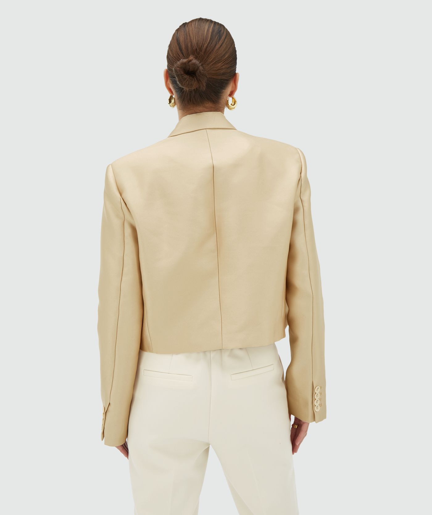 Casaco Blazer SILKE com Laço Dourado - Josh V  2