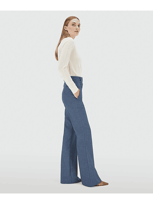 Calças LIORA Boot Cut Duplo Cós Azul - Josh V 