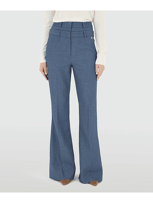 Calças LIORA Boot Cut Duplo Cós Azul - Josh V 