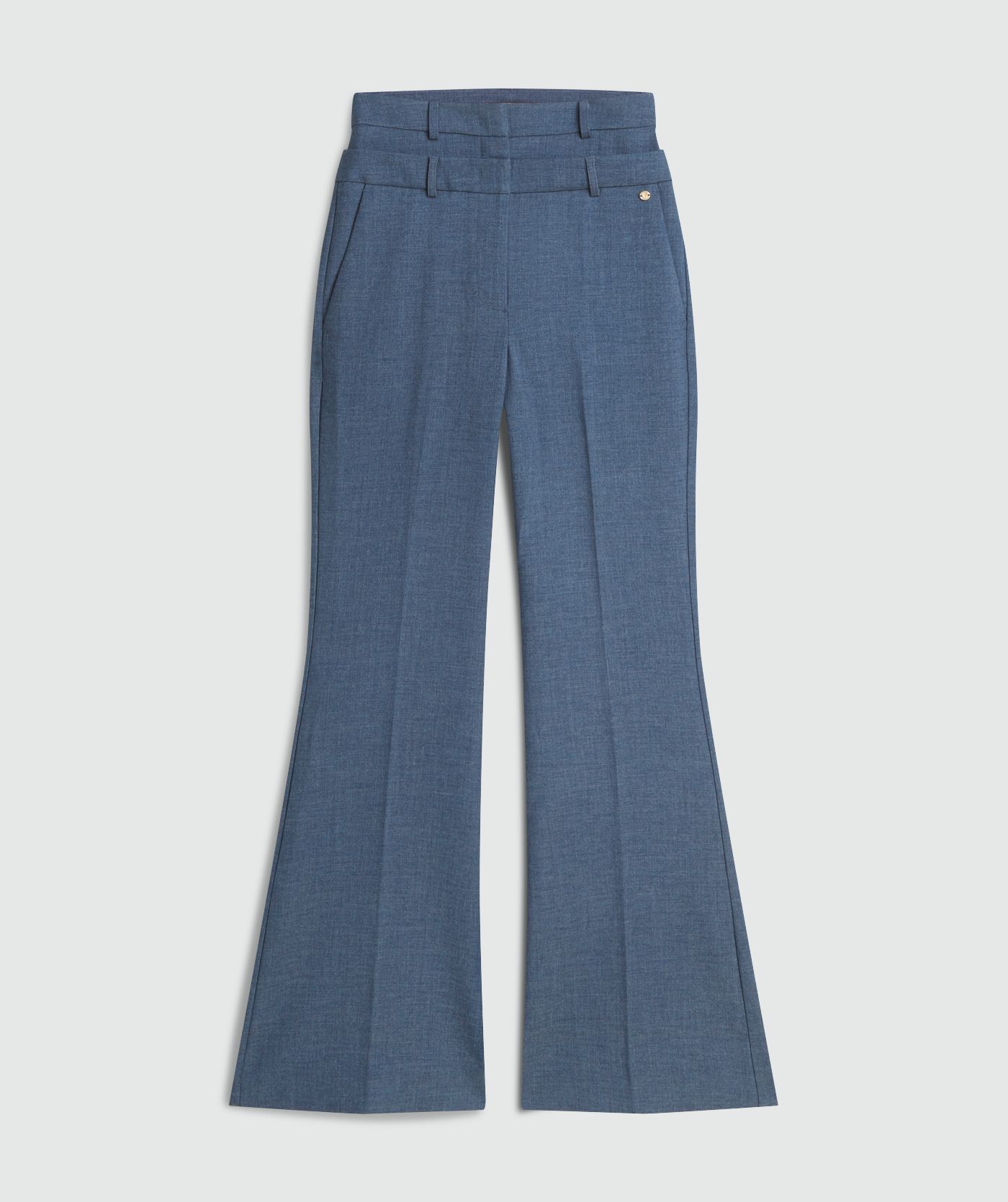 Calças LIORA Boot Cut Duplo Cós Azul - Josh V  5