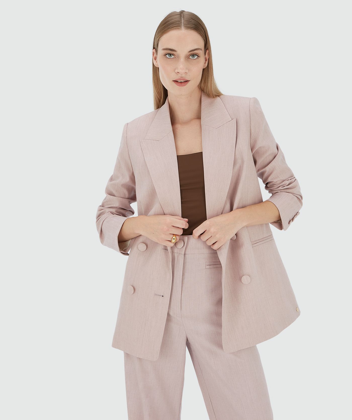Blazer com Botões DILLEN Rosa - Josh V 1