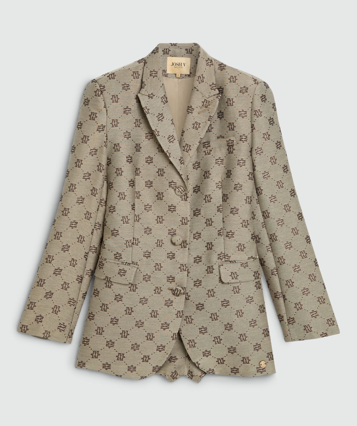 Blazer / Vestido Logo ESTRELLA Logo Castanho - Josh V 7