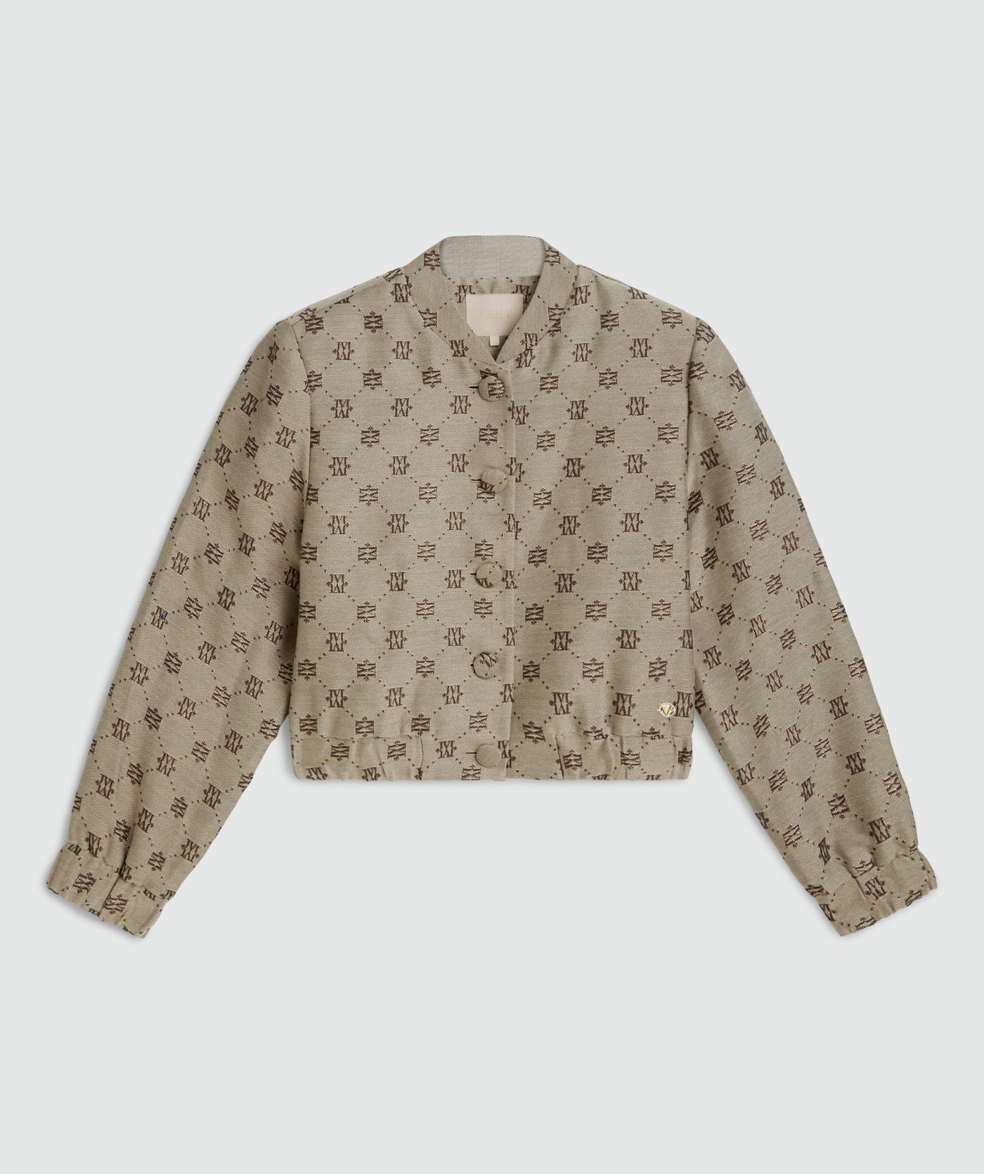 Casaco Bomber FABIENNE Logo Castanho - Josh V  5