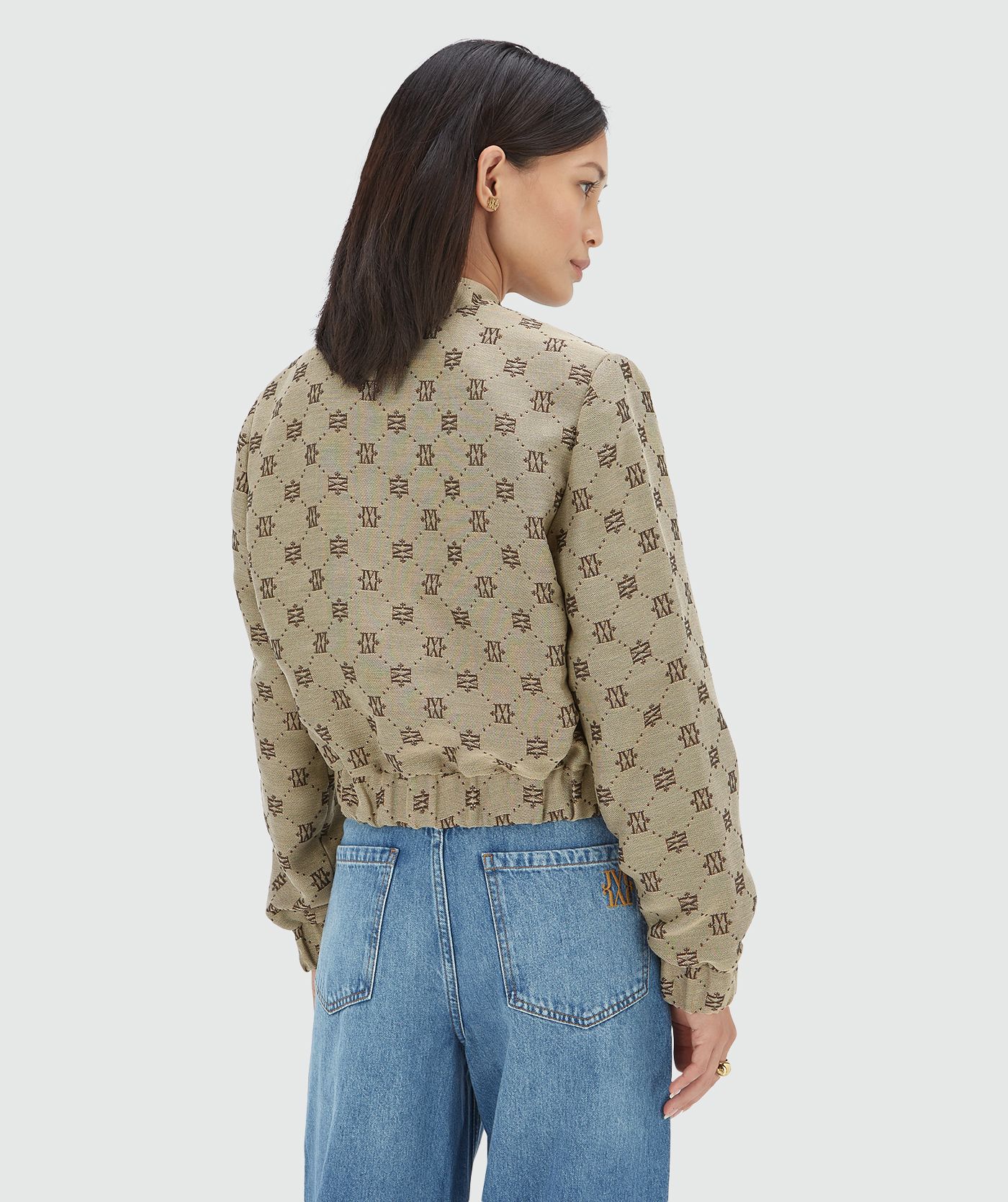 Casaco Bomber FABIENNE Logo Castanho - Josh V  2