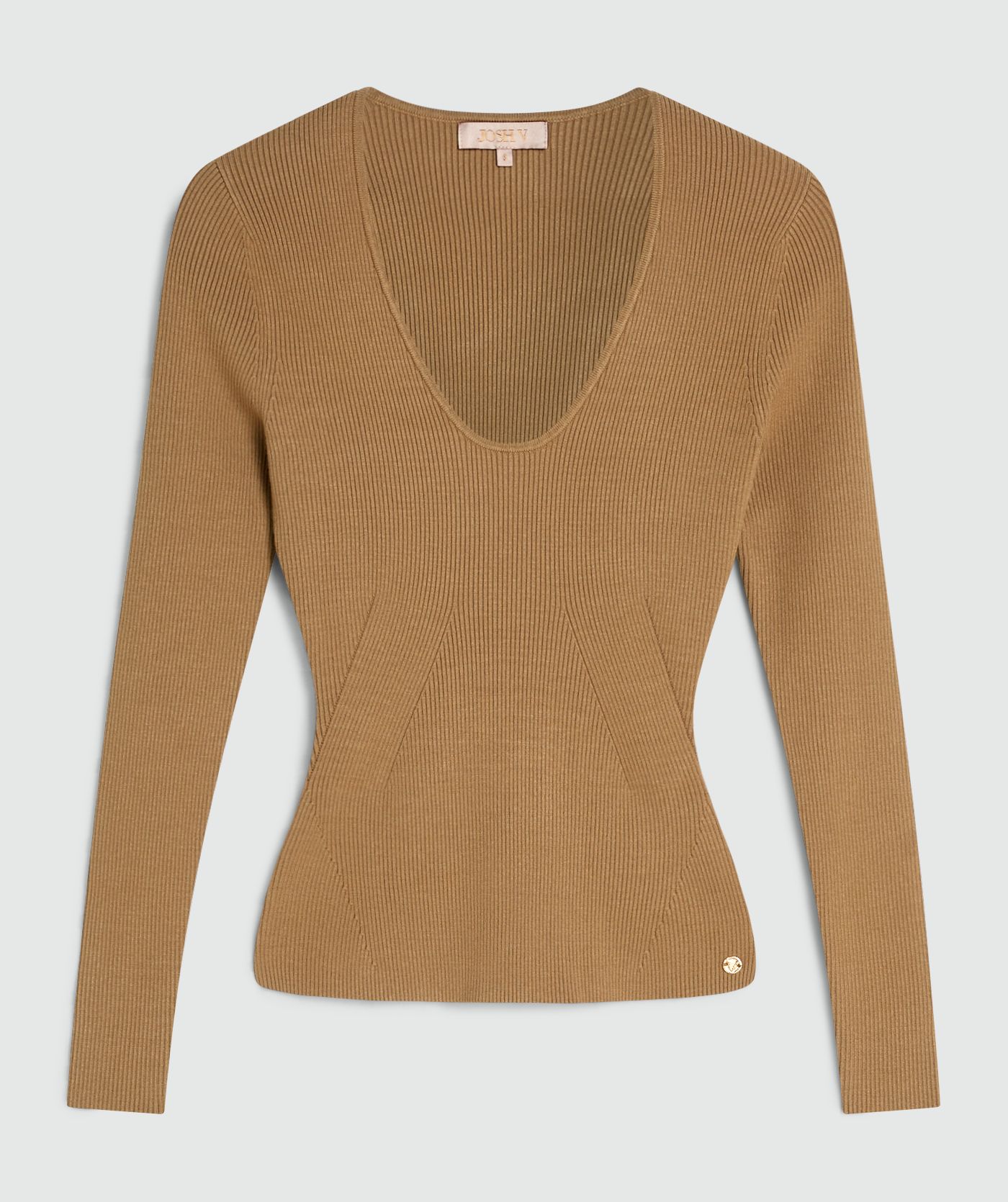 Camisola de Malha AME Camel - Josh V 4