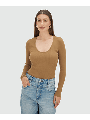 Camisola de Malha AME Camel - Josh V