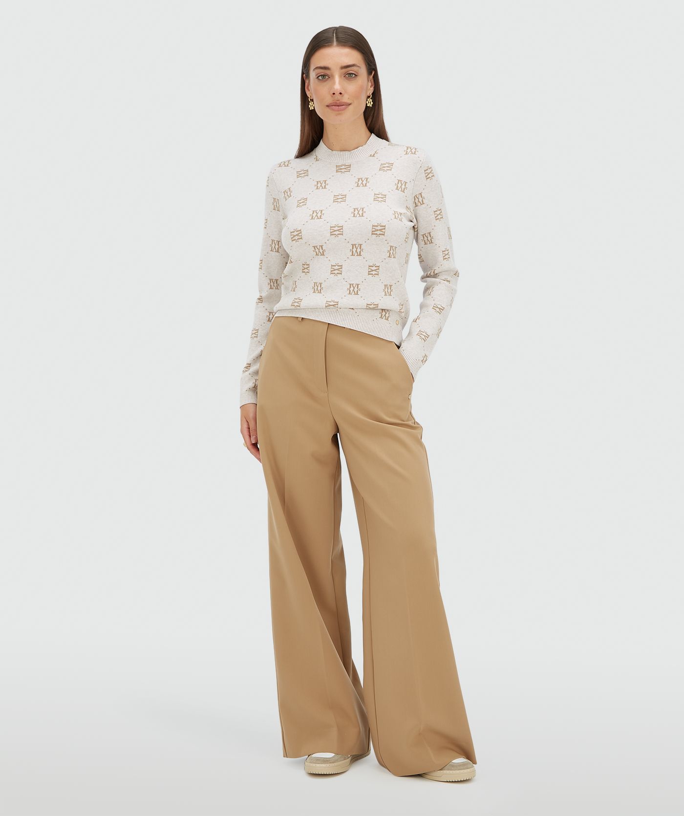 Camisola de Malha FAE Logo Creme - Josh V  3